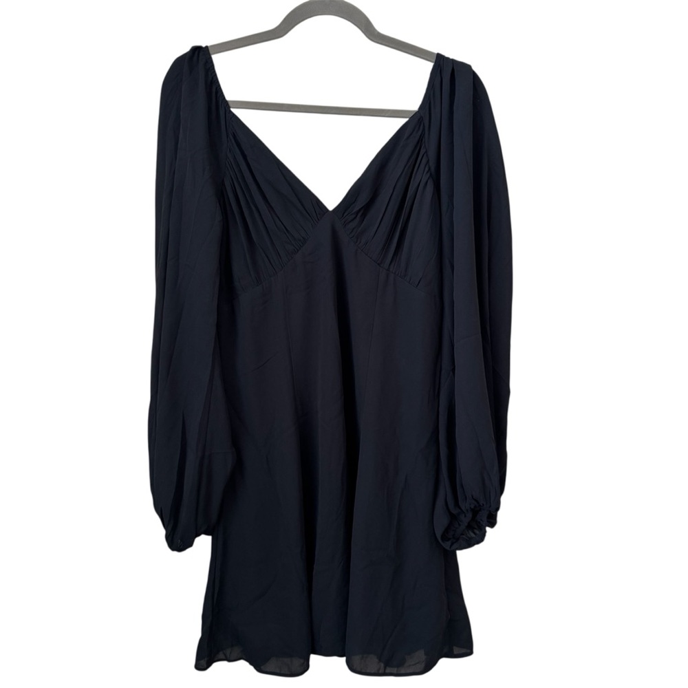 NWT: Abercrombie & Fitch Little Black Dress with Long Puffed Sleeves